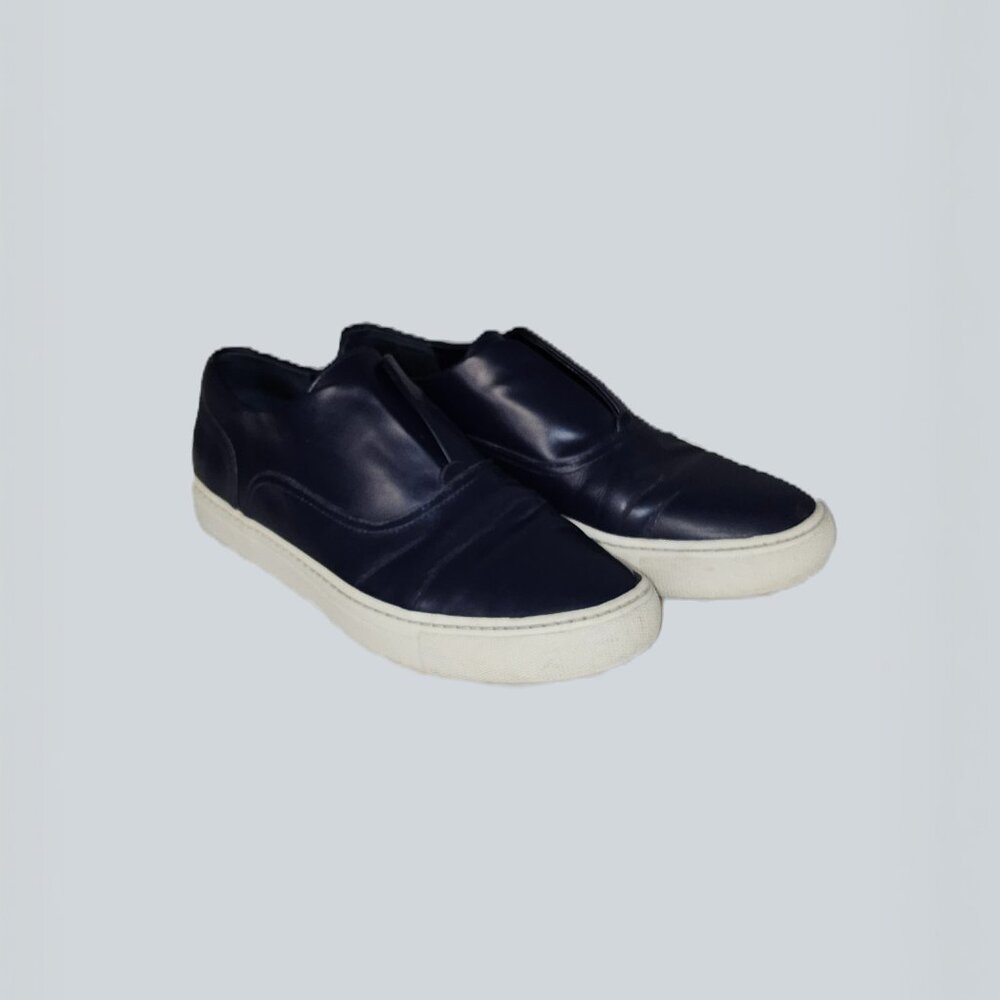 Vince Slip-on Leather Sneakers